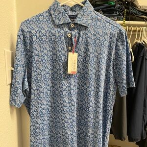 Cremieux Short Sleeve Supima Cotton Shirt